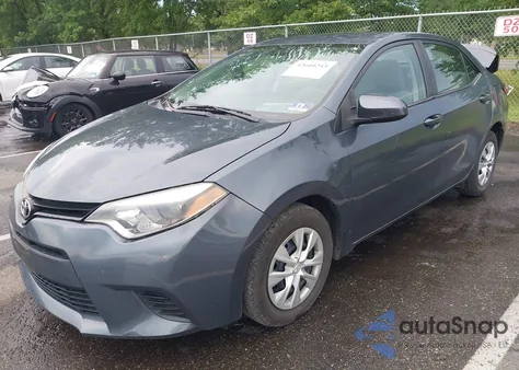 2014 Toyota Corolla Le Eco from USA, damaged, VIN 2T1BPRHE9EC008961